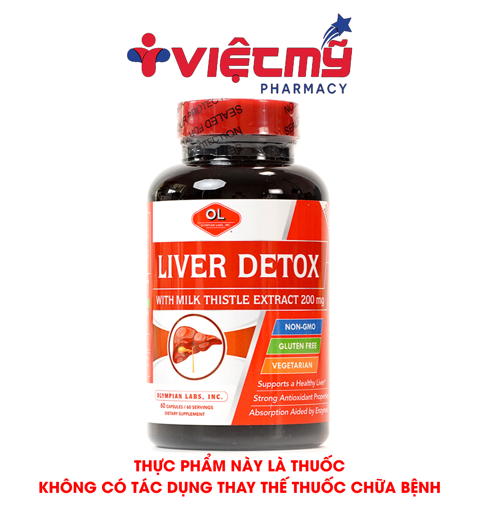 Liver Detox Mỹ - Giải độc và tăng cường chức năng gan