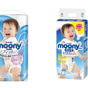 Sản phẩm tã dán cho trẻ sơ sinh này có chỉ thị ướt, giúp mẹ dễ dàng biết được thời điểm cần thay tã.