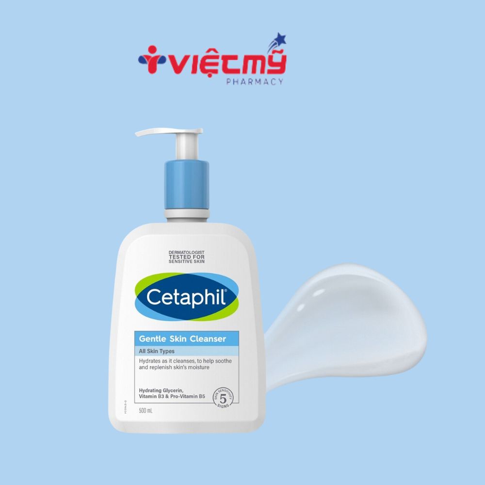 Sữa rửa mặt Cetaphil Gentle Skin Cleanser với đặc tính dịu nhẹ, không gây kích ứng da