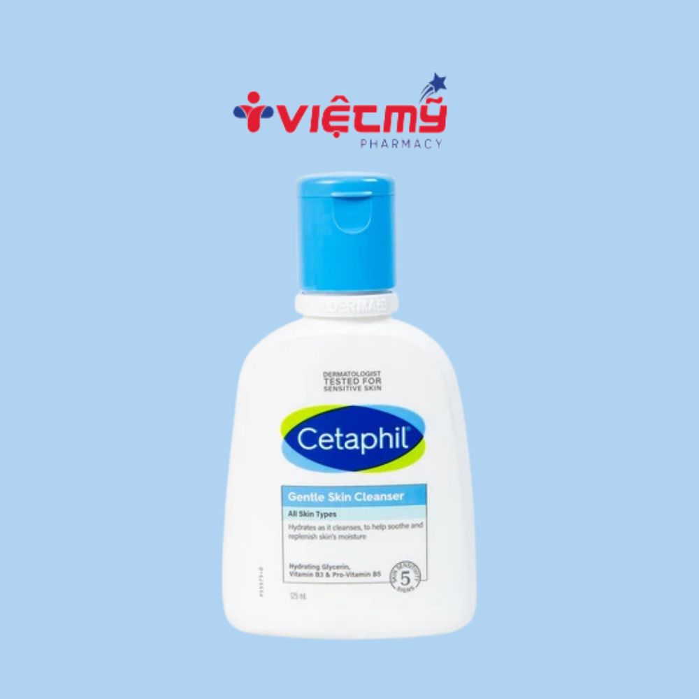 Sữa rửa mặt Cetaphil Gentle Skin Cleanser (125ml)thích hợp với mọi loại da