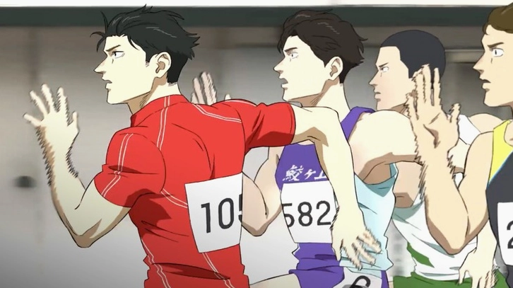 Chân dung một cô gái anime tóc hồng với đôi mắt to tròn long lanh thể hiện sự ngạc nhiên và tò mò.