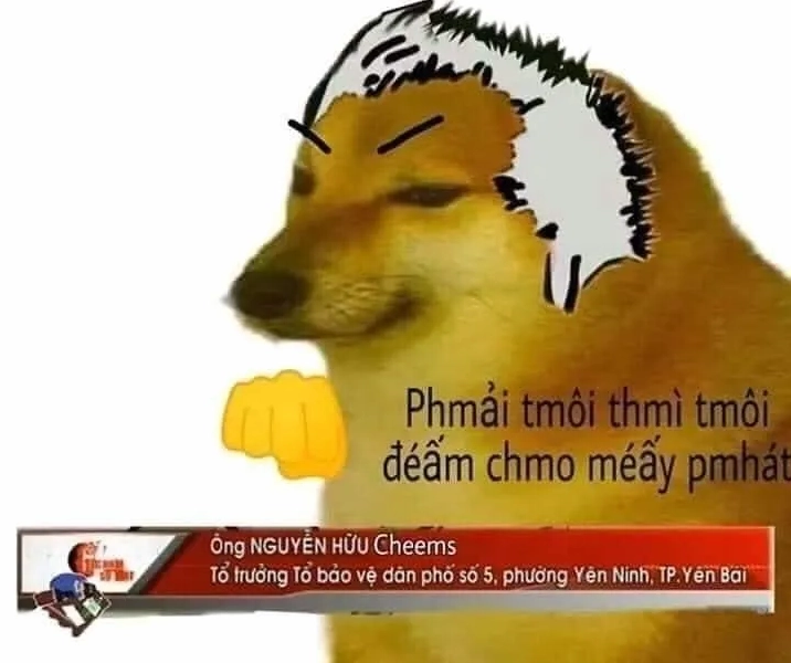 Ảnh meme Cheems độc đáo với phong cách hài hước