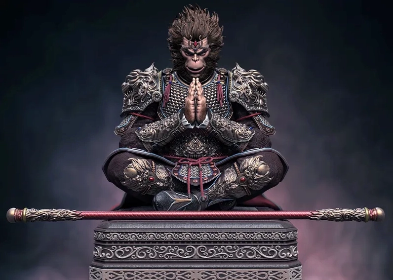 Background Ngộ Không 3D hoành tráng đầy khí phách