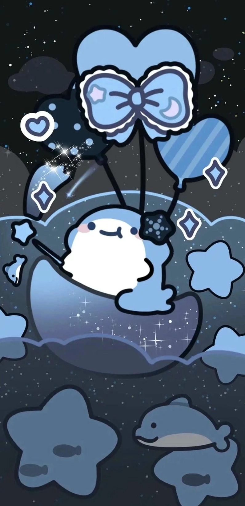 Bộ sưu tập ảnh nền đa dạng với nhiều tạo hình cá mập cute khác nhau