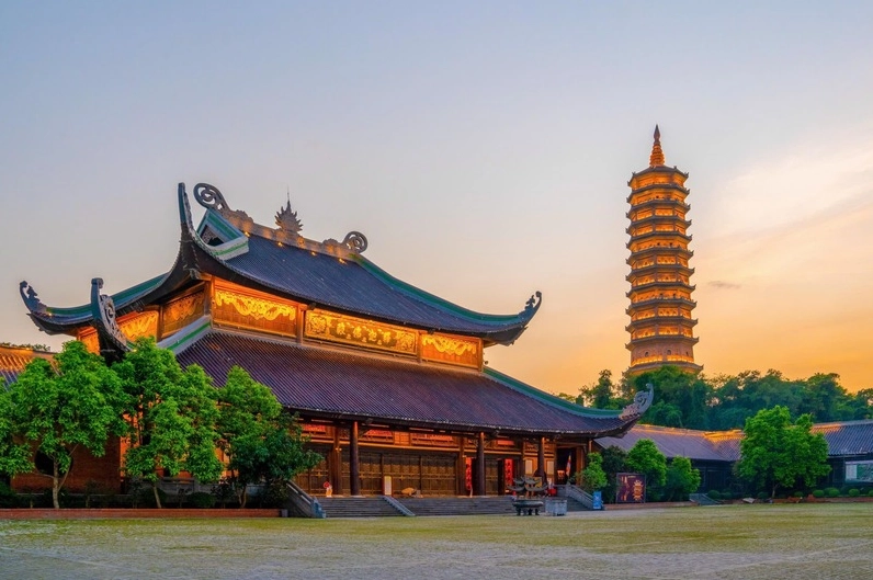Chùa Bái Đính Ninh Bình với quy mô hoành tráng