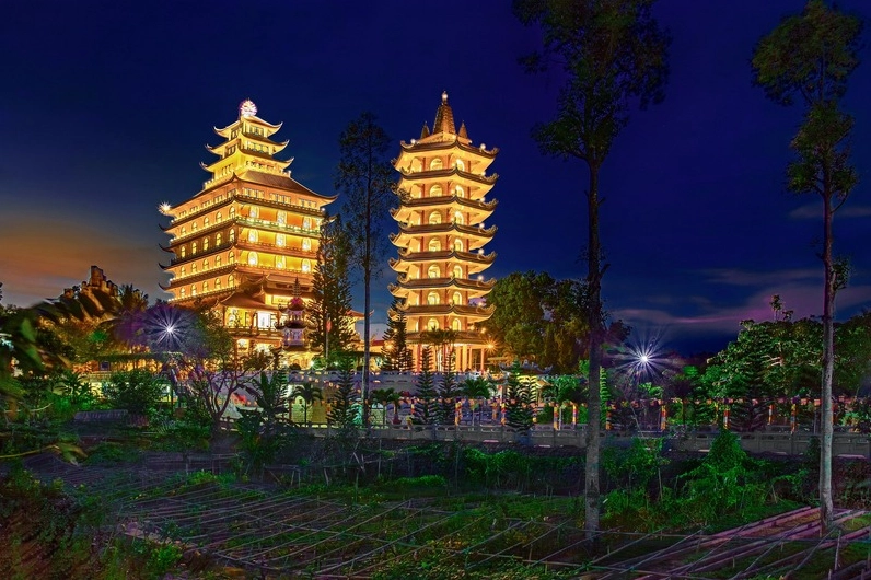 Chùa Vạn Linh Núi Cấm An Giang