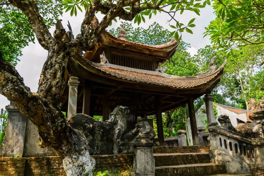 Đền Thượng tại Thành Cổ Loa, một công trình kiến trúc tâm linh quan trọng