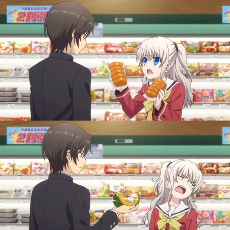 Hình ảnh meme anime độc đáo, thể hiện sự sáng tạo không giới hạn.
