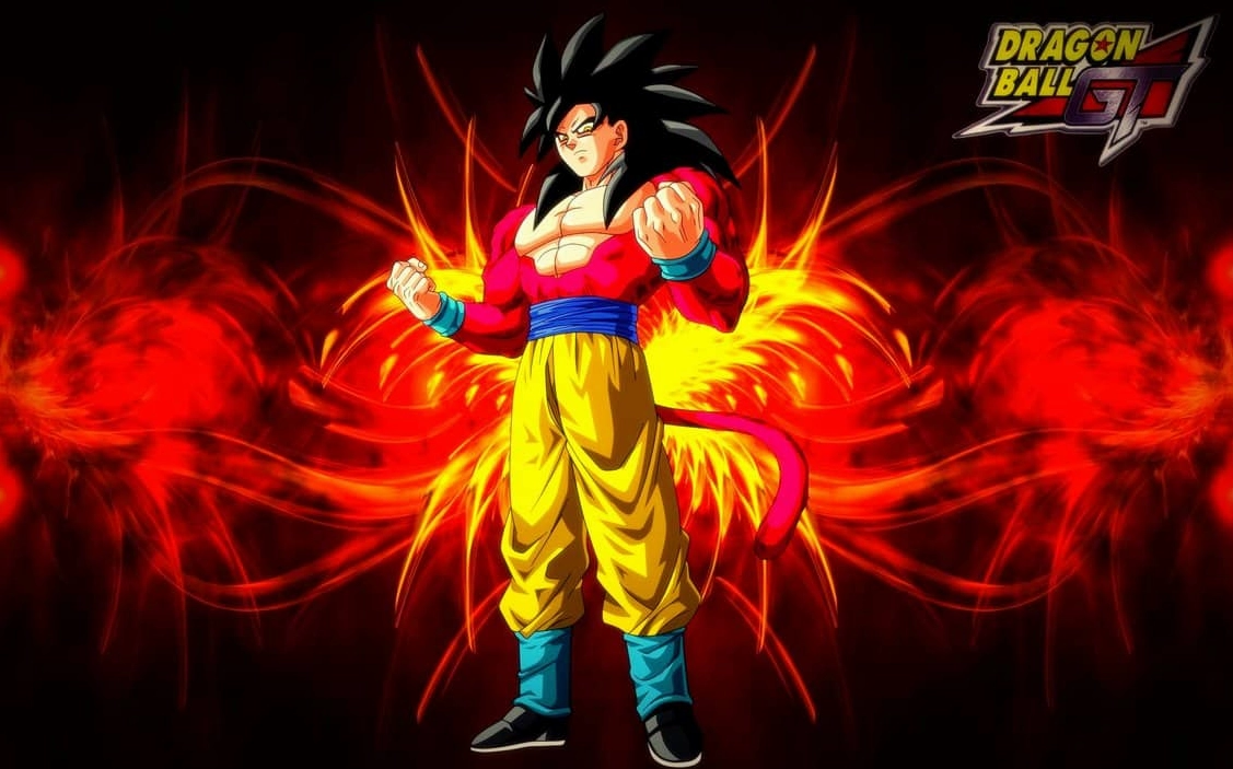 Hình nền Goku cấp 1000 đẹp nhất cho điện thoại với dáng đứng hiên ngang.