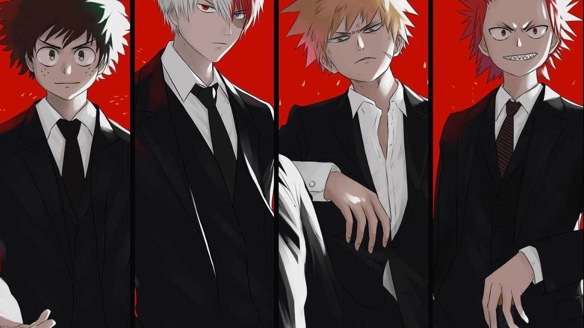 Hình nền nhân vật anime kinh điển, một cách thể hiện sự yêu thích với các biểu tượng anime.