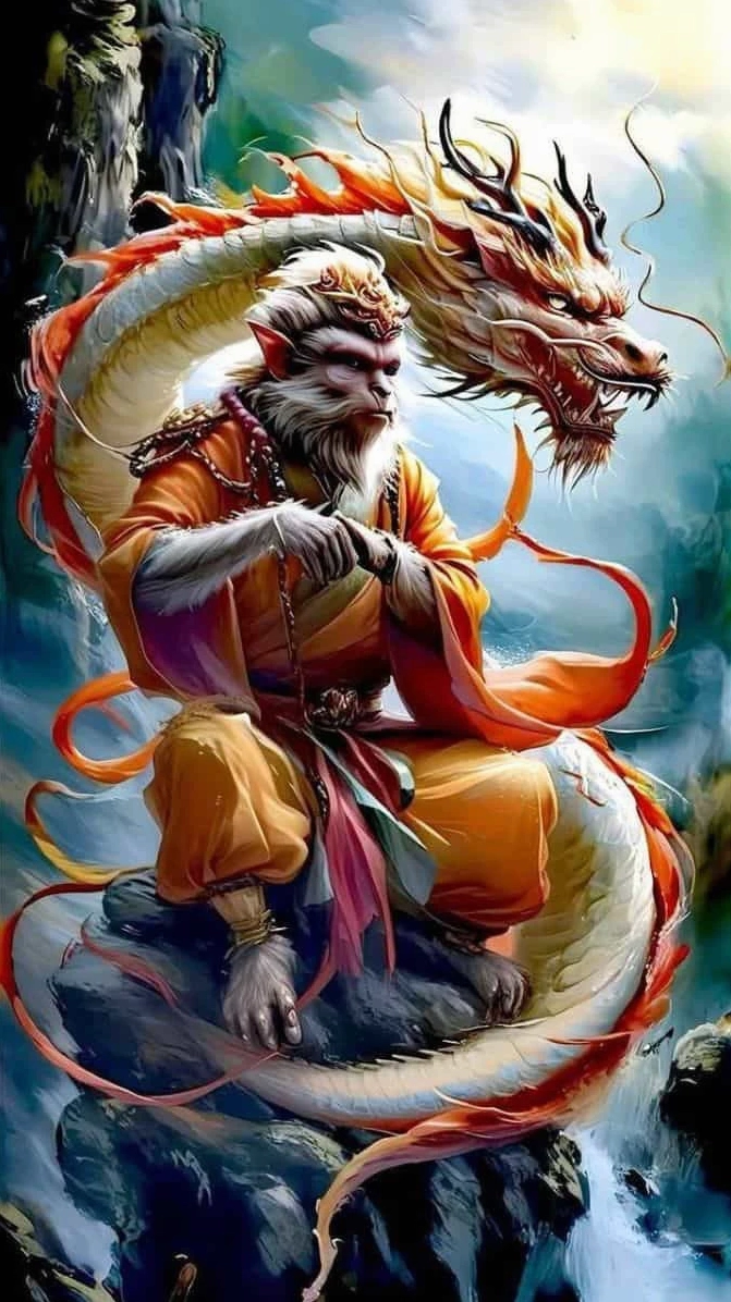 Hình nền Tôn Ngộ Không HD với gam màu nghệ thuật