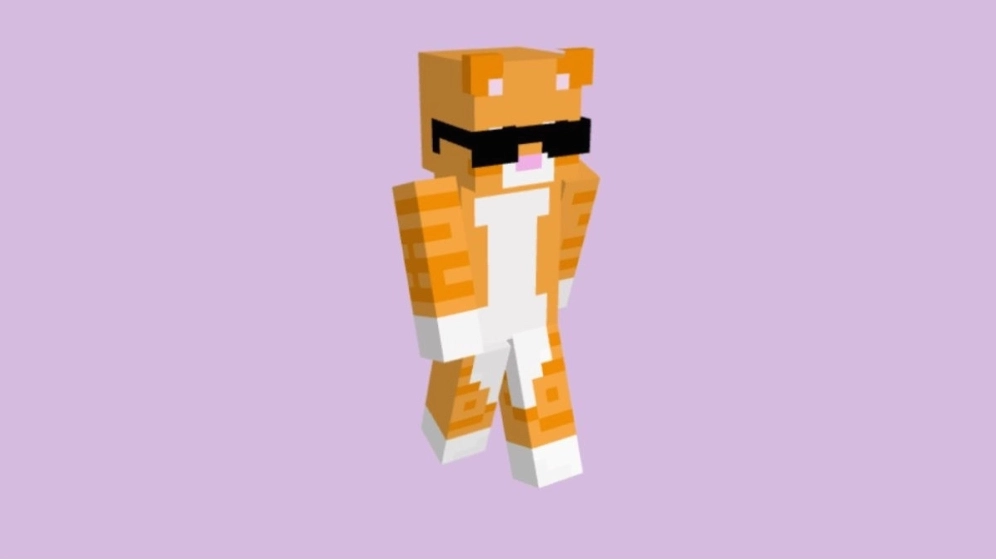 Mèo hoá thân pixel cùng cat minecraft meme siêu cute