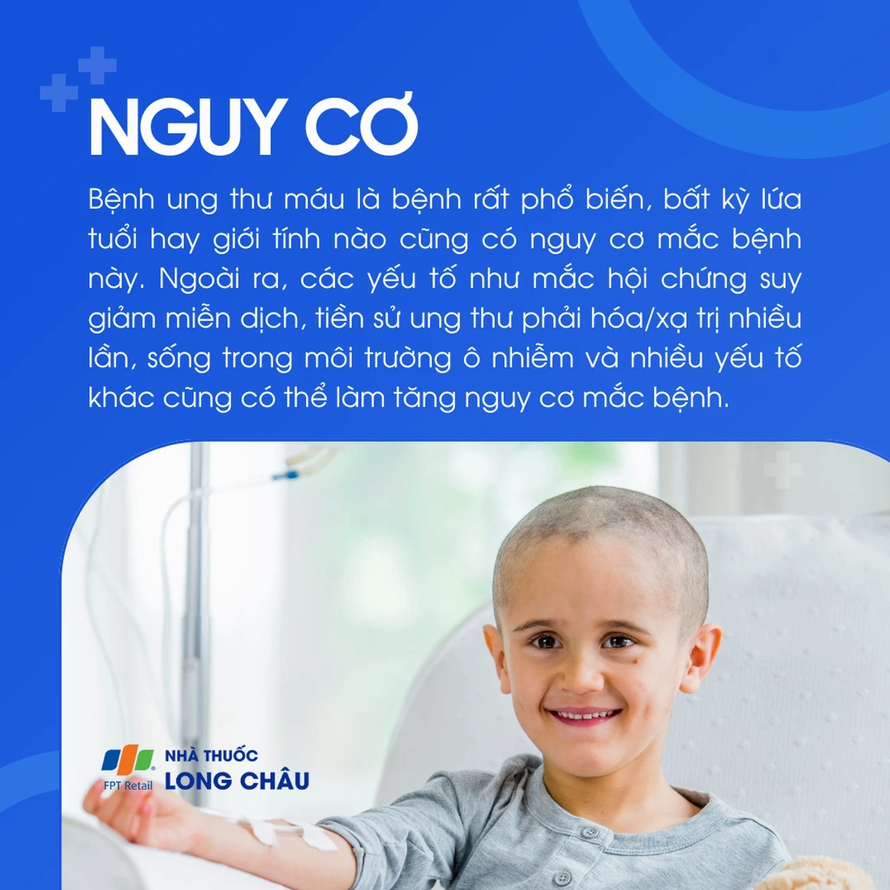 Người bệnh bị sốt cao do hệ miễn dịch suy yếu khi mắc ung thư máu.