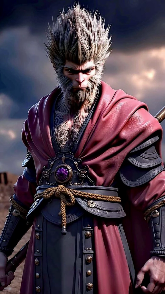 Wallpaper Tôn Ngộ Không full HD cho máy tính
