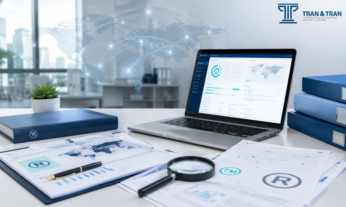 What is a global trademark search?