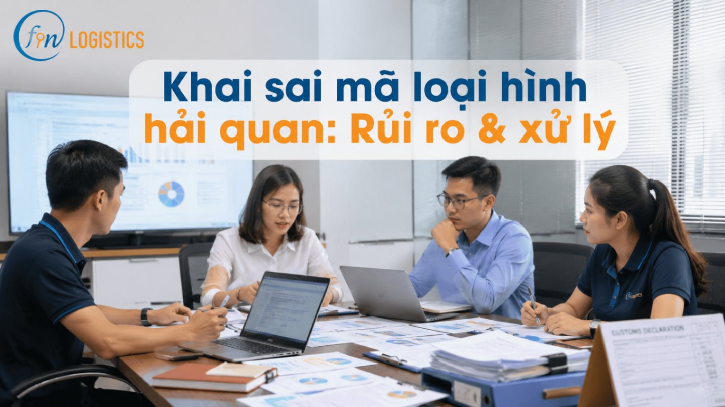Khai sai mã loại hình hải quan: Rủi ro & xử lý