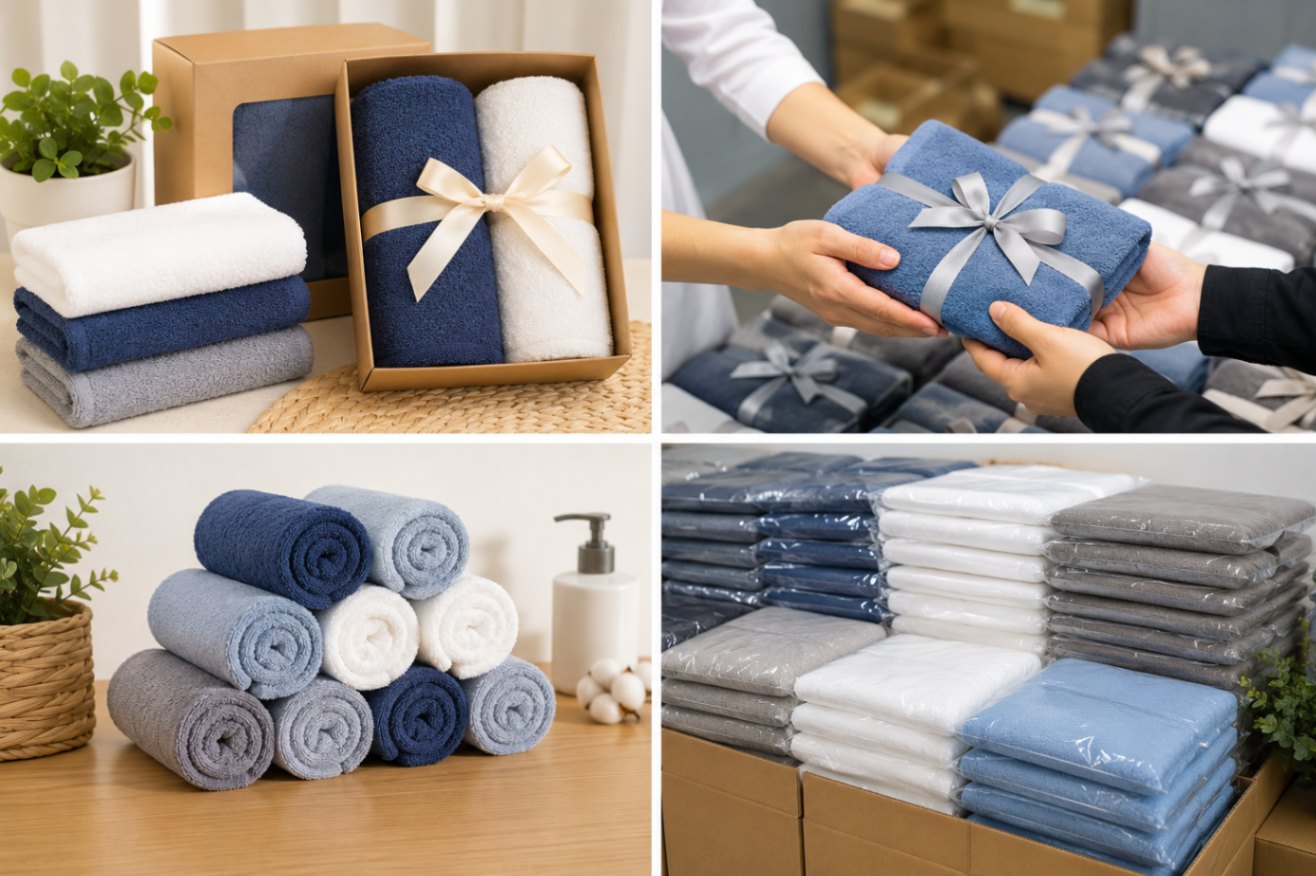 Cách chọn xưởng sản xuất khăn bông uy tín cho doanh nghiệp